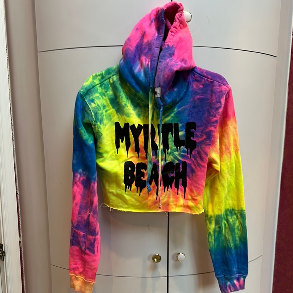 Tie-Dye Myrtle Beach Hoodie size S